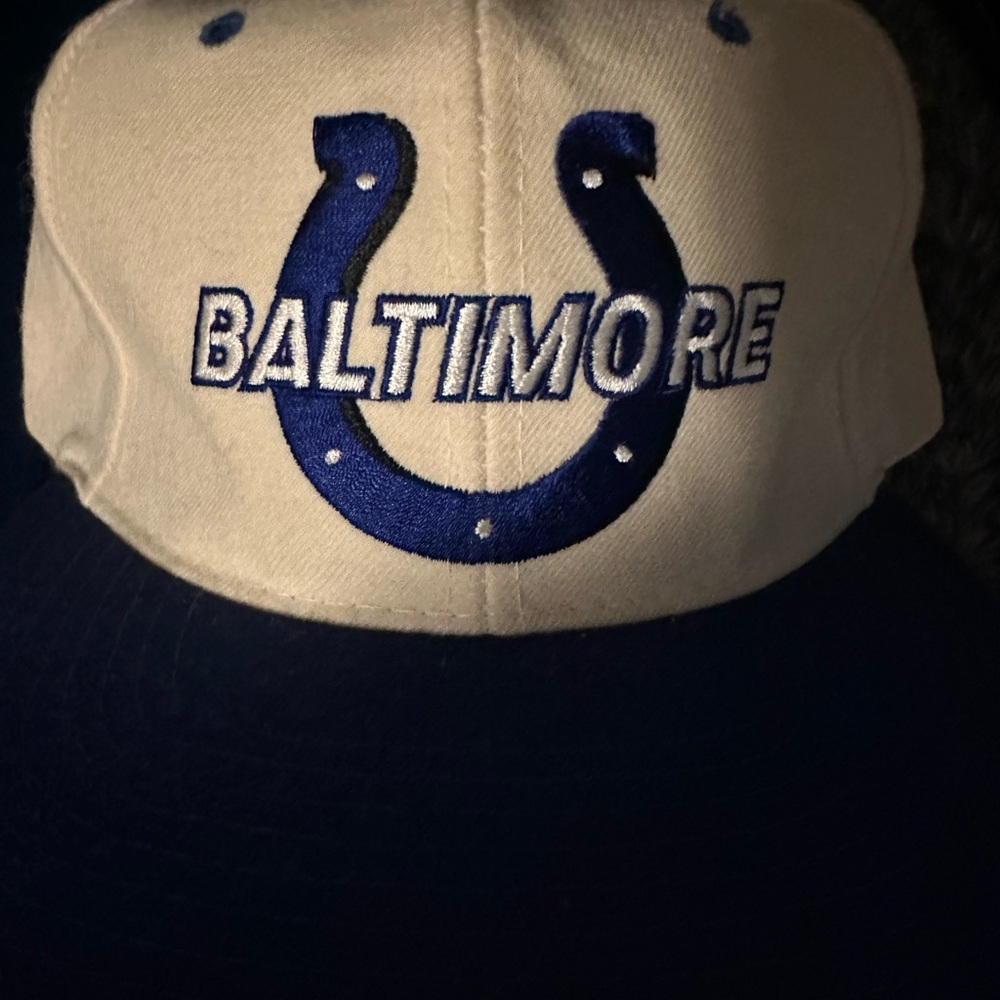 Rare starter 💯 wool. Baltimore Colts Cap Deadstock wit tags